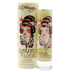 ED HARDY Love & Luck by Christian Audigier 3.3 / 3.4 oz EDP For Women New in Box