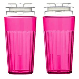 2-Pack Red-Violet Reflo Smart Cups