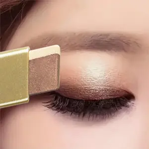 1PC Two-color Pearl Waterproof Eye Shadow Stick, Glitter and Metal Makeup Effect, Multi-color Selection, Anti-smudge, Convenient, Ideal Holiday Gift Series, Glitter Eyeshadow Stick
