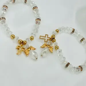 12pcs Baptism Favors  Bracelets, Recuerdos Para Bautizo
