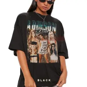 Addison Rae Vintage Fans Tee - Retro Long Sleeve Shirt For Addison Rae Fans Tshirt Cotton Top