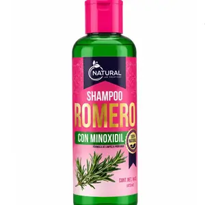 NATURAL Romero con Minoxidil Shampoo Nourishing Haircare Cleanser 16oz Rosemary Hair