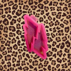 Cheetah Lighting Bolt Vent Freshie Mold