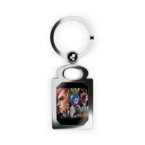 Arcane League of Legends  Rectangle Photo Keyring
