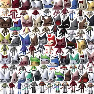 Cartoon Cat Pattern Sticker, 50/1000pcs/set Cute Cartoon Decorative Sticker, Decal Sticker, Waterproof Self Adhesive Decor Paper for Scrapbooking Crafts, Gift Greeting Card & Water Bottle & Laptop