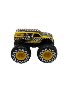 Hot Wheels Taxi Monster Truck Diecast yellow