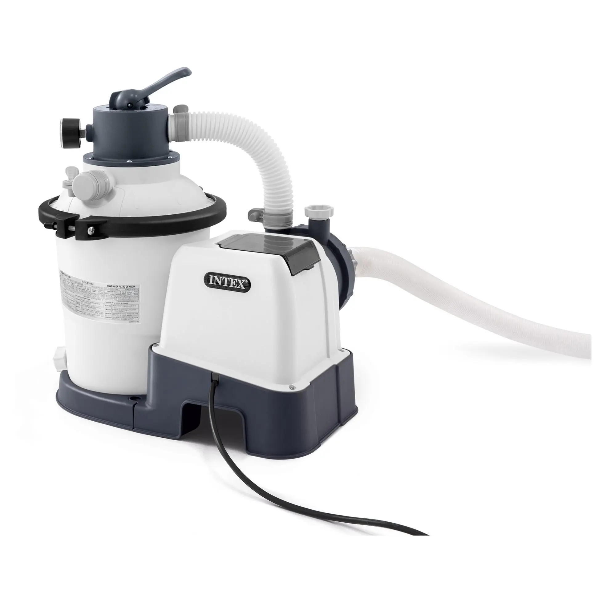 Intex Krystal Clean Sand Filter Pump - 925 GPH