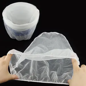 5Pcs Nylon Net Paint Strainer Bag Set with Elastic Top Opening for Home Decoration & Kitchen Utensils Filters Impurities Ultral Fine Mesh Durable Reusable Paint Tools Spray Gun Refill Liners Ultra-Light Electric Handheld Sprayer High Pressure Airless pain