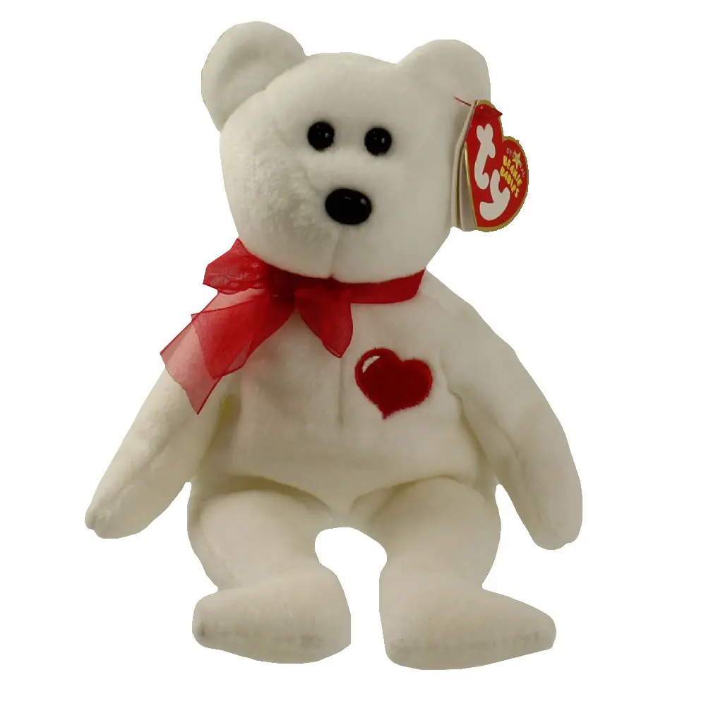 TY Beanie Baby - CASANOVA the Bear (8 inch) - MWMTs