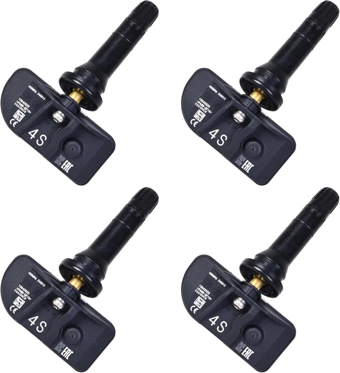 RLP TPMS Tire Sensor Tire Pressure Monitoring System Sensor 433MHz Compatible with 2020 2021 2022 2023 2024 Buick Ca-dillac Chevy Silverado GMC Sierra Pontiac Replaces 13542523 13533166
