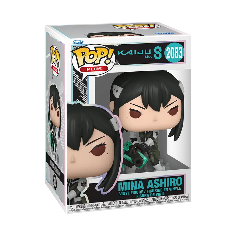 Funko Kaiju No. 8 Mina Ashiro 2083 Iconic Pose Vinyl Figure - Collectible Figurines for Entertainment Enthusiasts