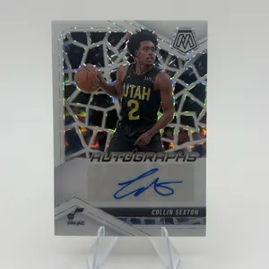 2024-25 Panini Mosaic Collin Sexton AM-SEX /25 White