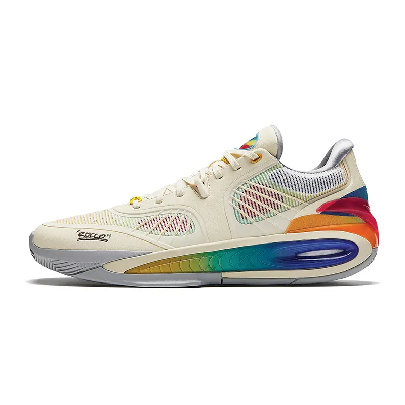 Anta KT10 Rocco Men's Basketball Shoes - Nitrogen Tech, Carbon Plate, Cushioned, Non-Slip, Durable, Rubber Sole, Credentialed, Supports Global Authentication