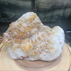 Non-Natural Amethyst Geode Cluster Decor, Unique-Design Crystals Decoration with Elegant Gemstone Finish for Jewelry Accessories & Derivatives