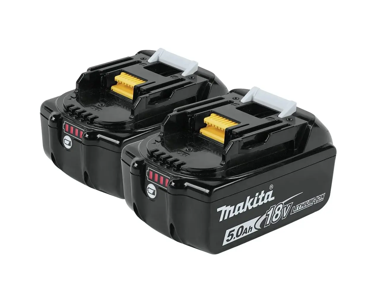 Makita BL1850B 18V LXT Lithium‑Ion 5.0Ah Battery - 1 or 2 units Makita BL1850B 18V LXT Lithium‑Ion 5.0Ah Battery - 1 or 2 units