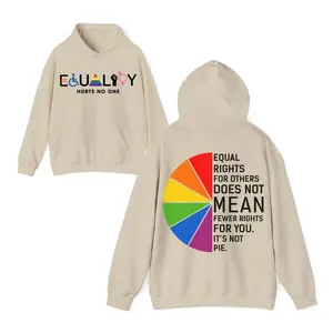 Equality 2 sided Hoodie, Equality Hurts No One Sweatshirt , Equal Rights Unisex Shirts, LGBTQ Sweatshirt, Social Justice Shirt, Feminist Shirt