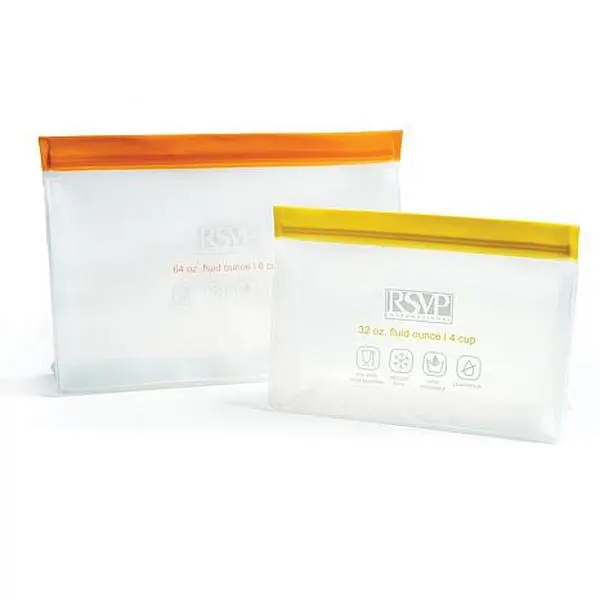 RSVP Set of 2 Eco Stand 'N Seal Bags