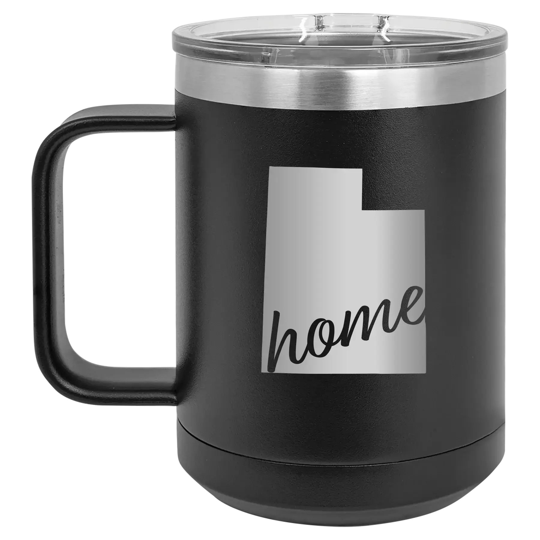 Utah Home 15 oz Mug | Black