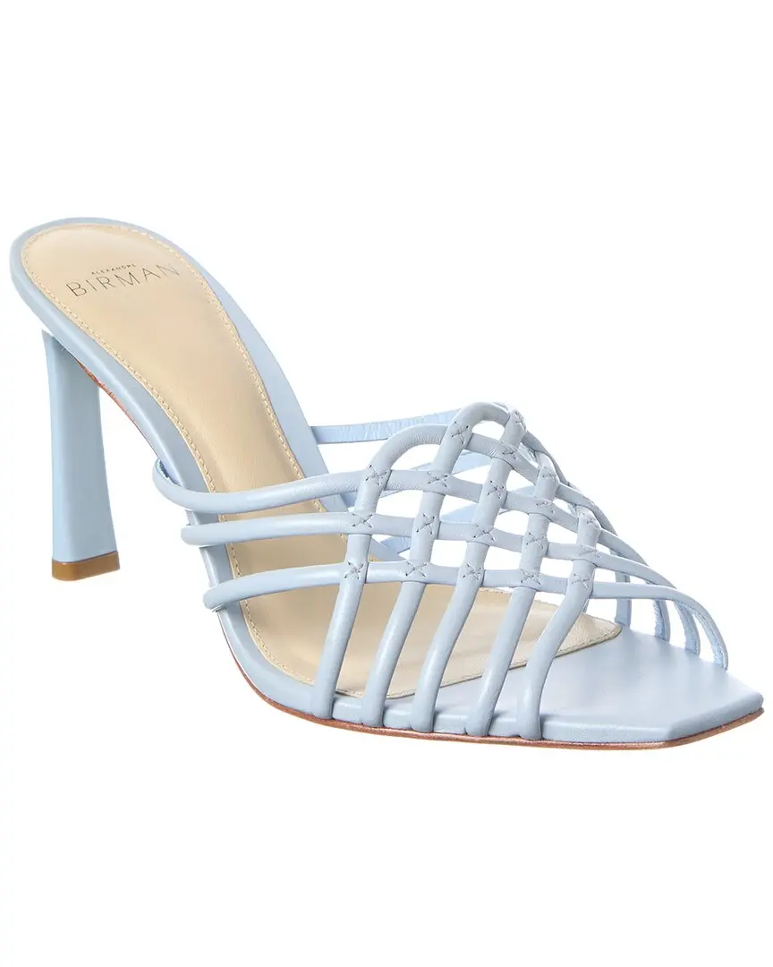 Alexandre Birman Linda Tresse Leather Sandal