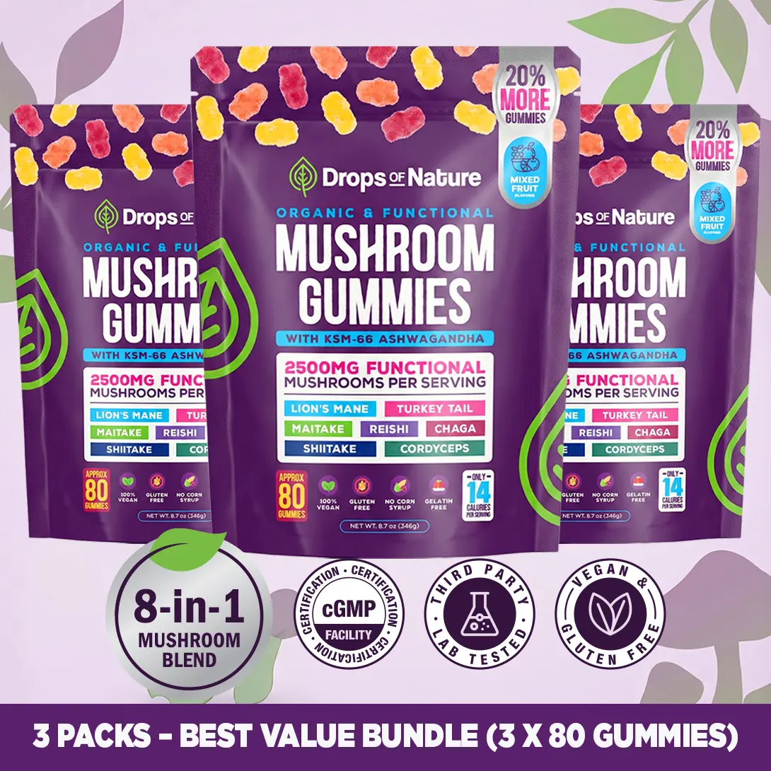 3 Packs – Best Value Bundle (3 x 80 Gummies)