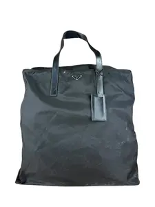 Pre-owned nylon Tote Bags Prada Black Travel Shoulder Tote