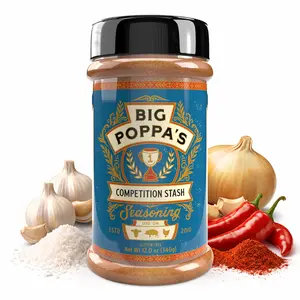 Competition BBQ Seasoning 12oz | All-Purpose Gluten-Free Grill Rub for Ribs Chicken & Brisket