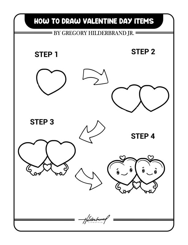 How to Draw Valentine’s Day Items