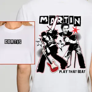 Double-Sided Cortis Martin Play That Beat Shirt, Kpop Inspired Shirt, Unisex Shirt, Birthday gift for Men Women