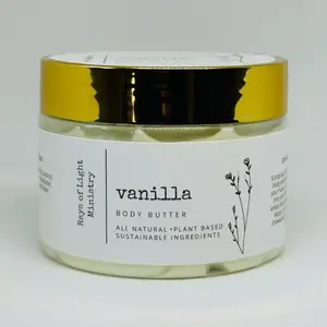 Vanilla Body Butter - All Natural Ingredients - Moisturizer