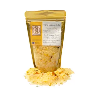 Floral Soaking Bath Salts Passion Citrus Bag 14 oz
