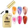 UNA GELLA 15ml Blooming UV LED Soak-Off Nail Gel - Polygel Nail Kit, Cruelty-Free, Eco-Friendly, for Gradient, Tie-Dye, Marble Effects, Feminine DIY Salon Manicure Supplies