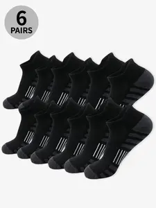 Men's Breathable Mesh Socks, High-Quality Ankle Socks, Casual Daily Wear, Pack of 6 Pairs, Comfortable and Multi-Functional Design, Casual Stylish Socks