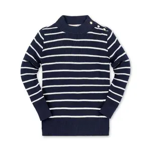 Organic Mock Neck Sweater