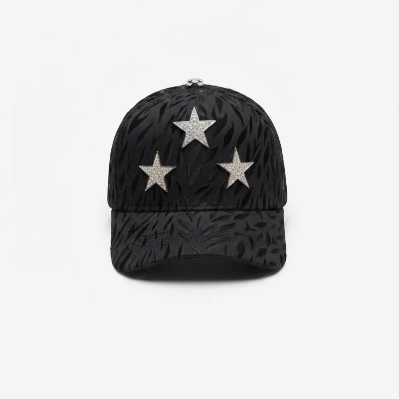 BARBAS HATS x CT "ROCKSTAR" 3-Star Limited Edition Fitted Casual Unisex Fit Hat, Stylish Look, Daily Wear, Fast Shipping, New