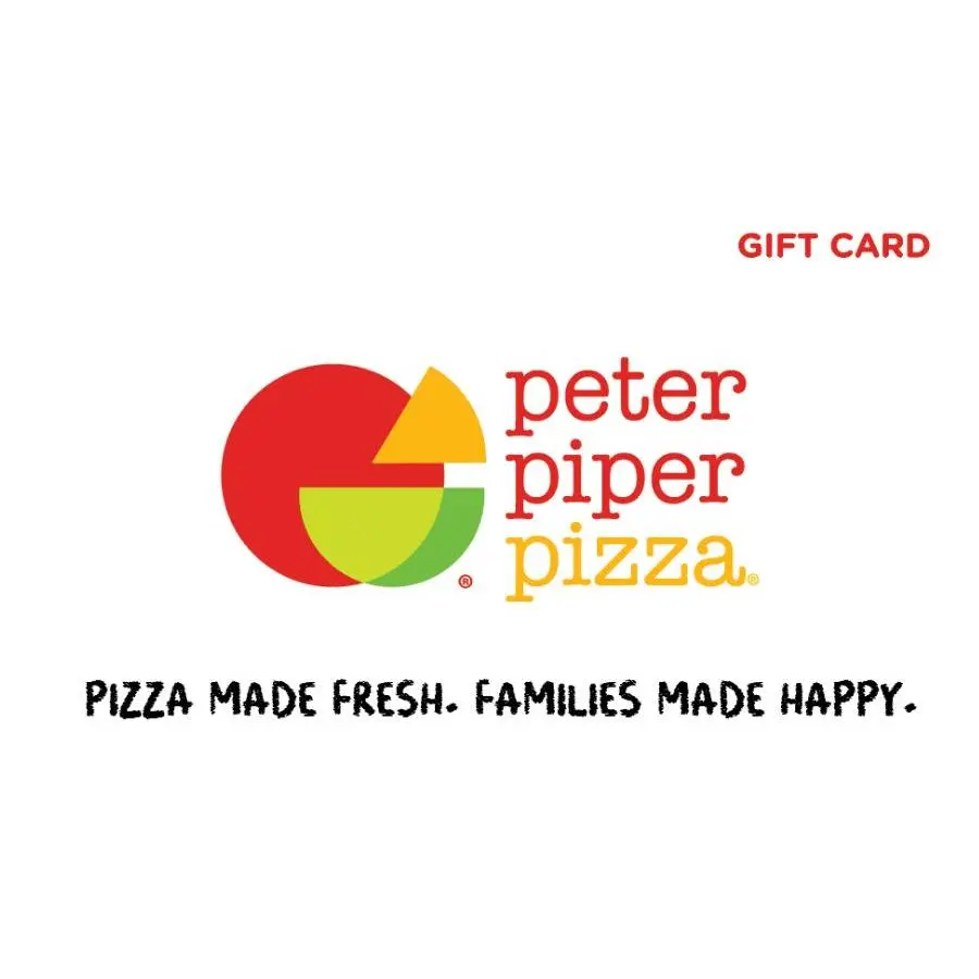 Peter Piper Pizza eGift Card | Pizza, Family Dining & Arcade Games