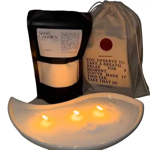 Monarch Sand Candles for home Decoration