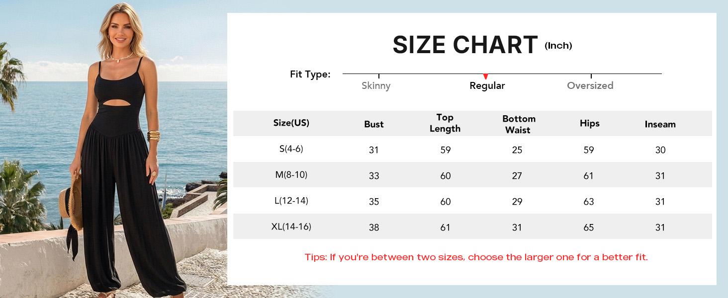 ChicMe Women's Cut-out Cami Jumpsuit Adjustable Shoulder Straps with Pockets Backless Tie-Back Ruched High Waist Romper