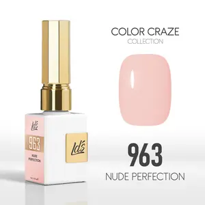 LDS Color Craze Gel Nail Polish - 963 Nude Perfection - 0.5oz