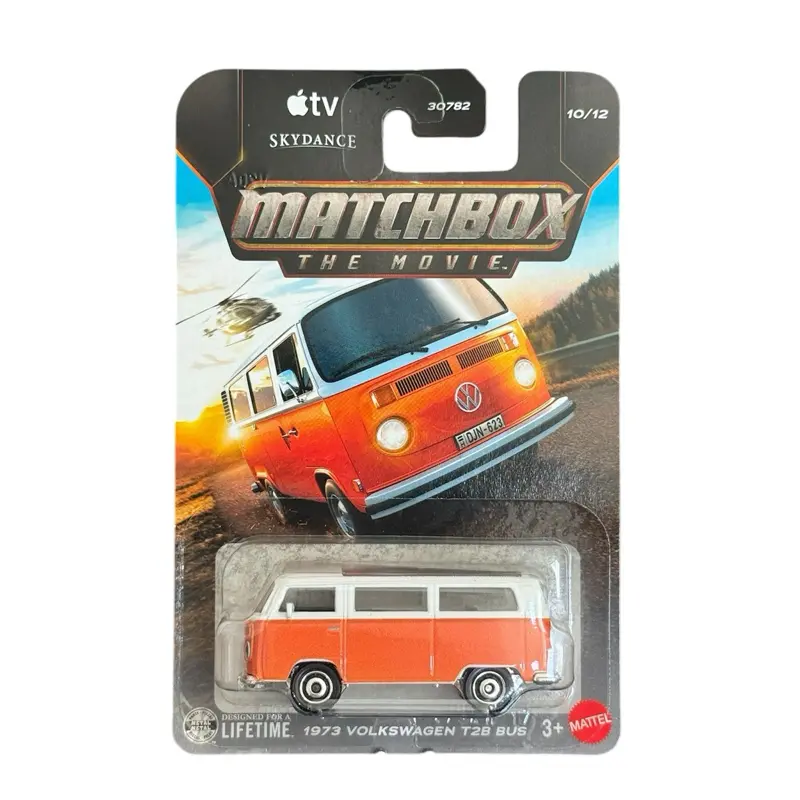 Matchbox 1973 Volkswagen T2B Bus The Movie 1:64 Diecast Car