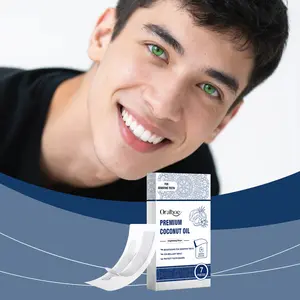 Dental Care Strips, Mild-Ingredient Teeth Whitening Strips for Deeply Cleaning Dental Stains and Enhancing Tooth Brightness