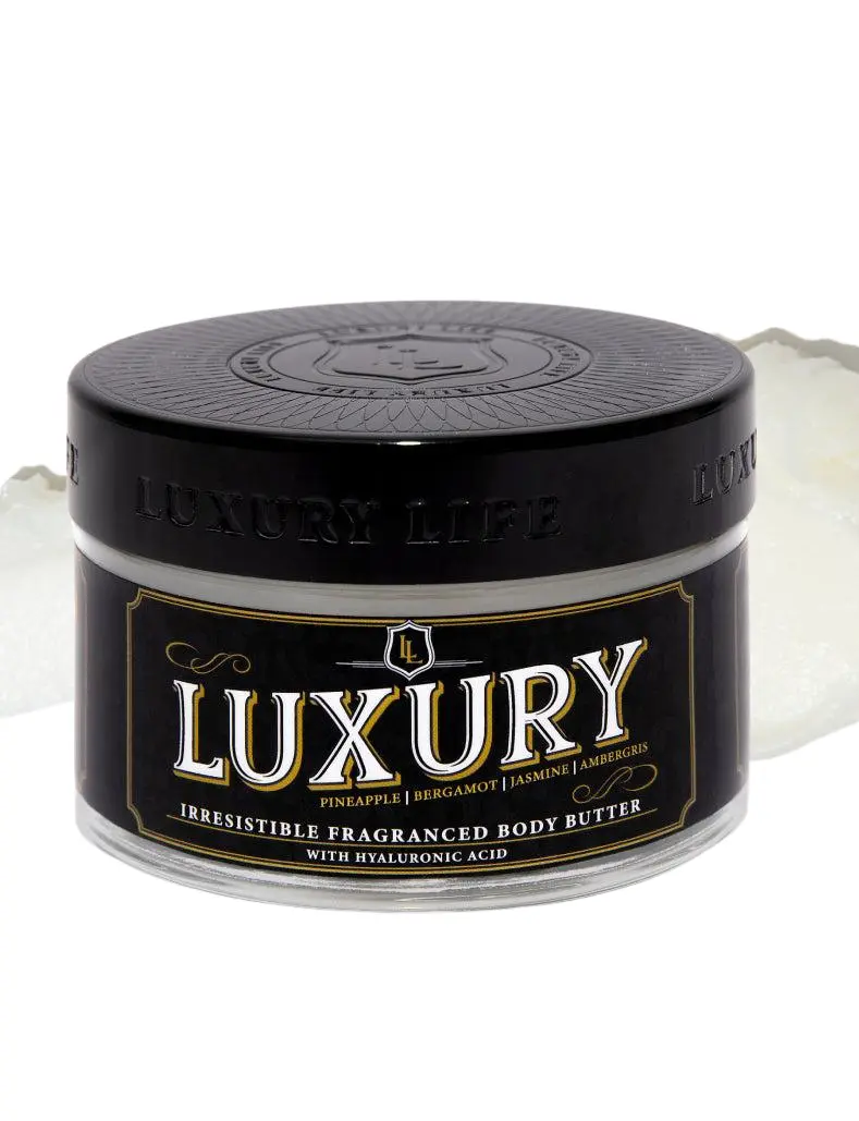 Irresistible Luxury Pineapple & Bergamot Fragranced Body Butter with Hyaluronic Acid Scent Cocoa