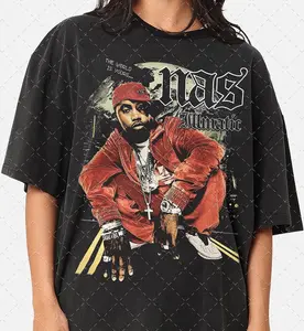 Illmatic World Is Yours Bootleg Hip Hop Rap 90s Graphic Tee for Fans alike T-Shirt Unisex Crewneck Made Using 100% Cotton, Design & Printed In The USA