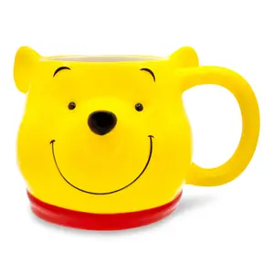Disney Winnie the Pooh 3D Sculpted Ceramic Mug | Holds 20 Ounces