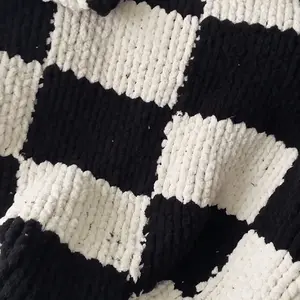 Handmade chunky knit blankets