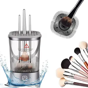 Electric Makeup Brush Cleaner Machine, USB Portable Silicone Universal, Suitable for Eyeshadow Brushes and Foundation Brushes