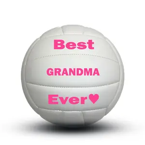 Custom Best Grandma Ever Volleyball Gift, Personalized Volleyball