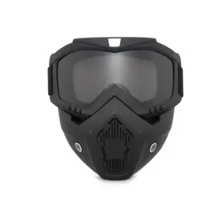1pc Cycling Riding Motocross Sunglasses Ski Snowboard Eyewear Mask Goggles Helmet Tactical Windproof Motorcycle Glasses Masks Sports Cycling Sunglasses