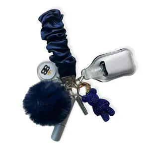 Navy Blue Keychain