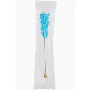 Blue Rock Candy Sticks