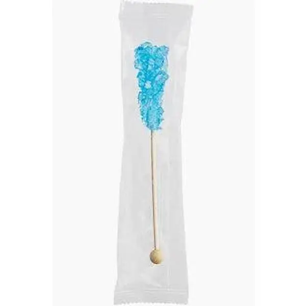 Blue Rock Candy Sticks
